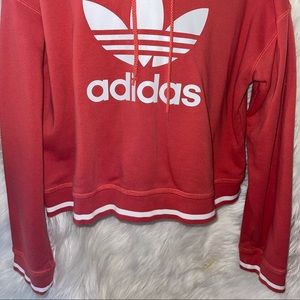 Adidas peach sweatshirt size small